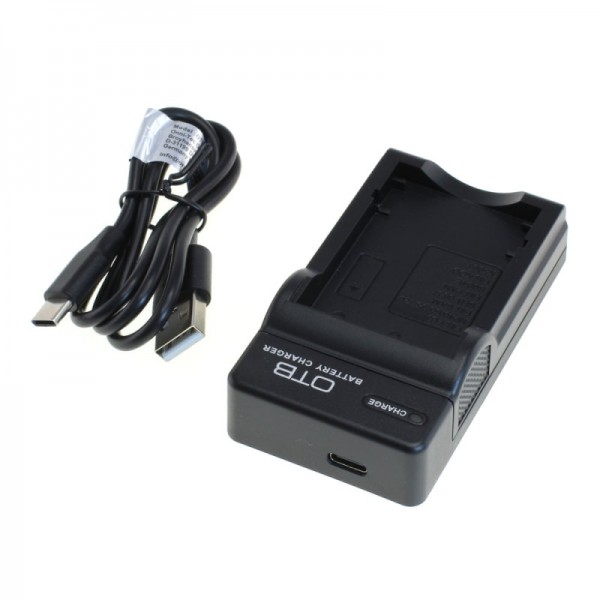 USB-C Akkuladegerät für Canon Digital Ixus 40