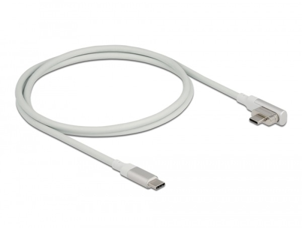 Magnetisches Thunderbolt 3 USB-C Kabel 4K 60 Hz Stecker zu Stecker gewinkelt 1,20 m f. MacBook Air 13" (2021)