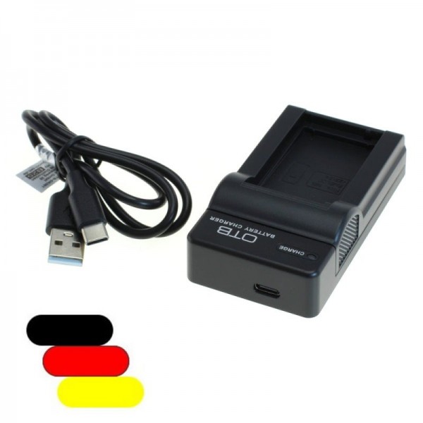 USB Akkuladegerät für Nikon MH-29, MH-27, MH-31