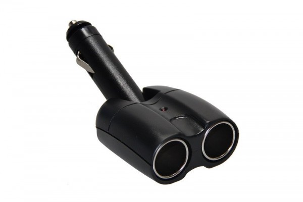 Verteiler 2x Zigarettenanzünderbuchse PKW LKW abklappbar