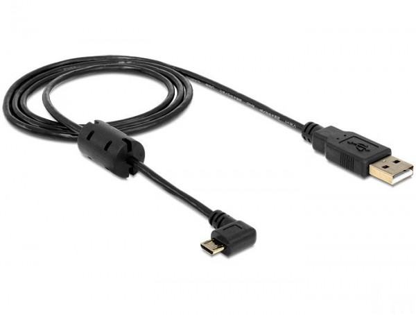 USB ladekabel Winkelstecker seitlich vergoldet f. Garmin Dash Cam 67W