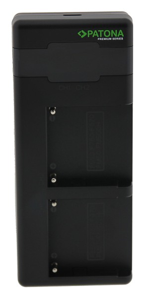 Twin Performance USB-C Akku Ladegerät für Sony CCD-TRV428